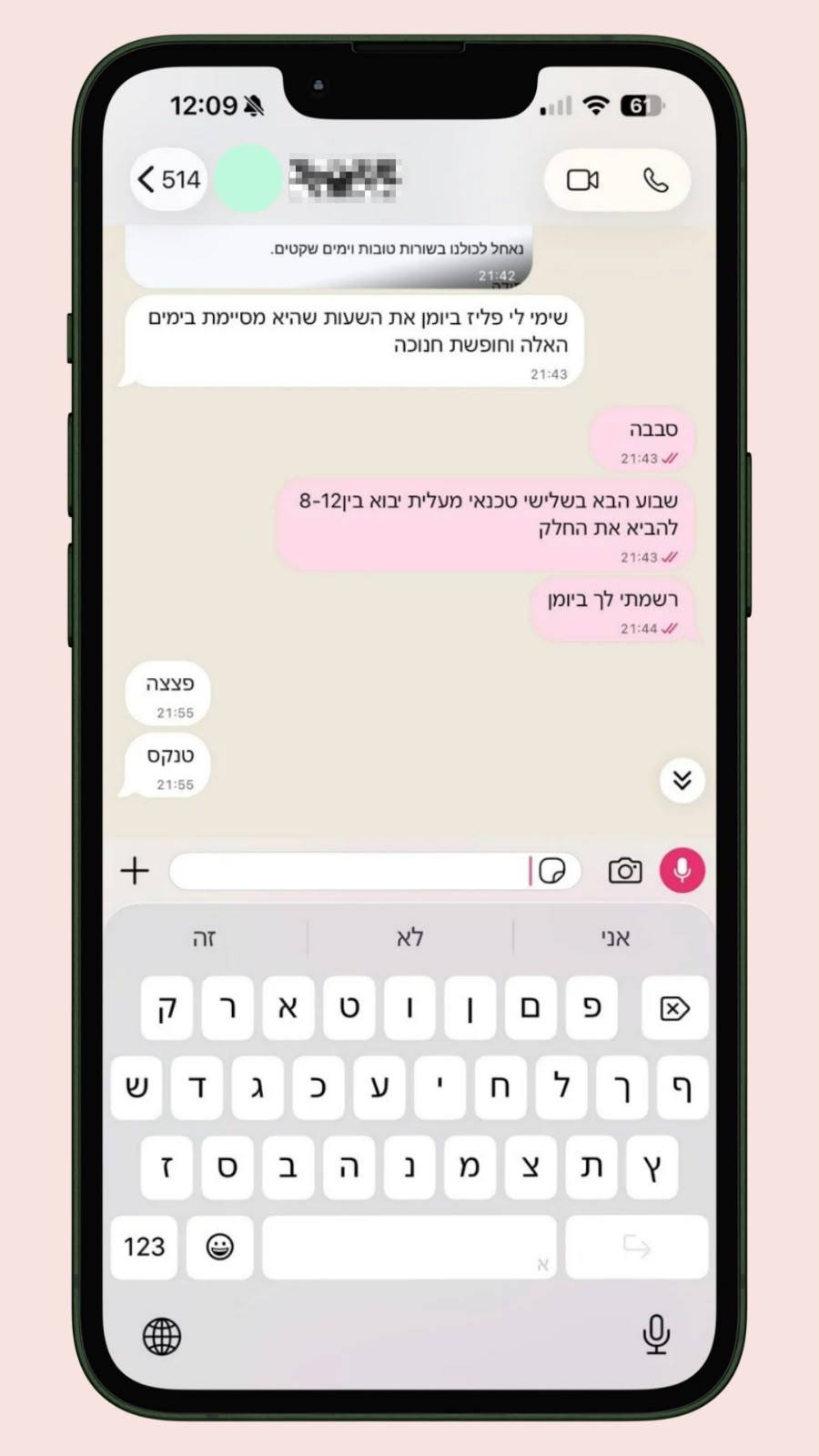 המלצה 1